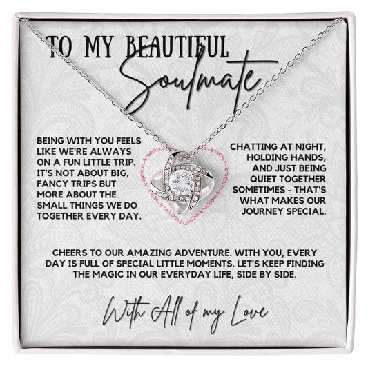 To My Beautiful Soulmate - Cheers to Our Amazing Adventure