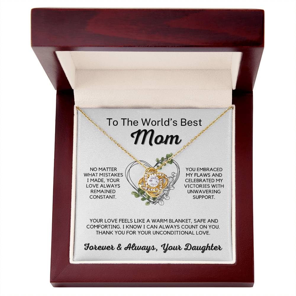 To The World's Best Mom - Your Love Always Remained Constant