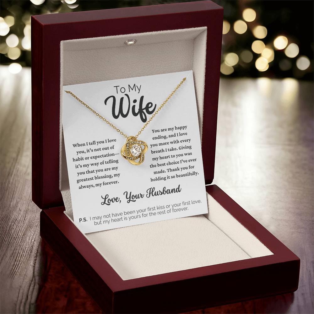 To My Wife - You Are My Greatest Blessing