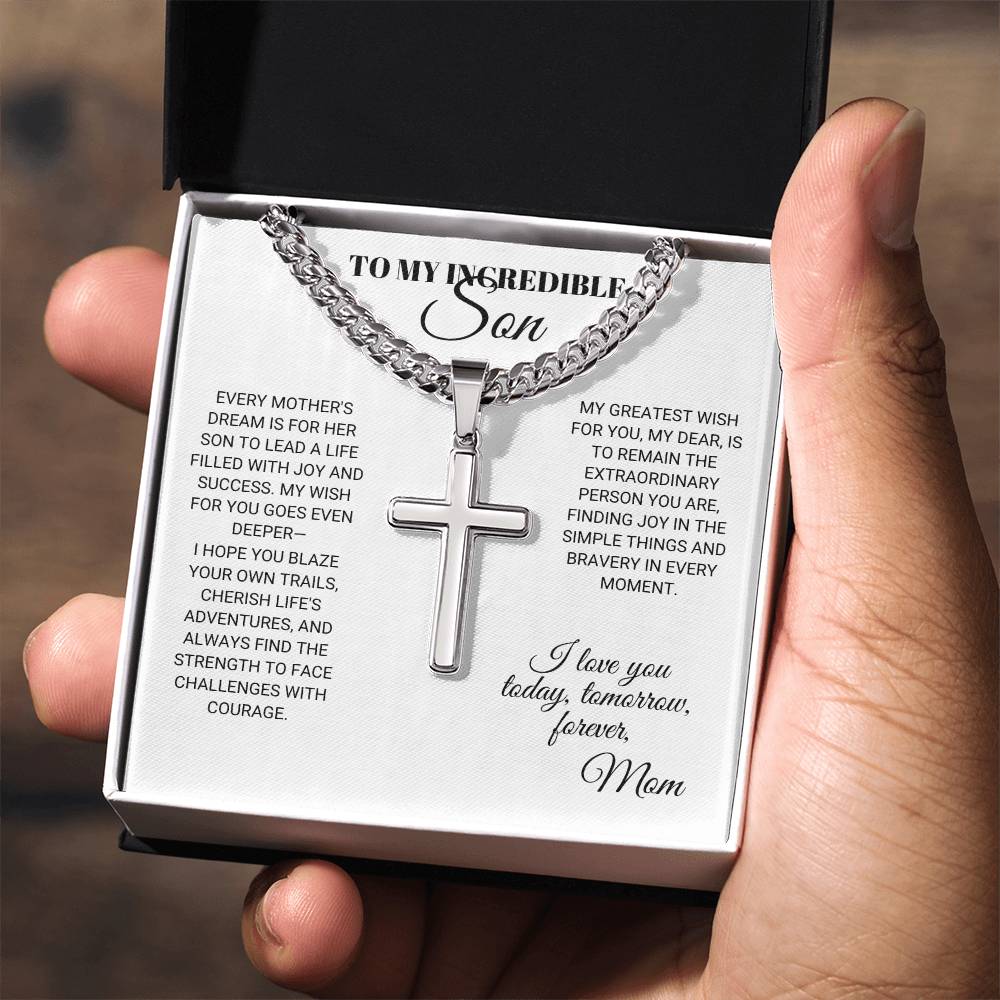 To My Incredible Son - My Wish For You Goes Even Deeper