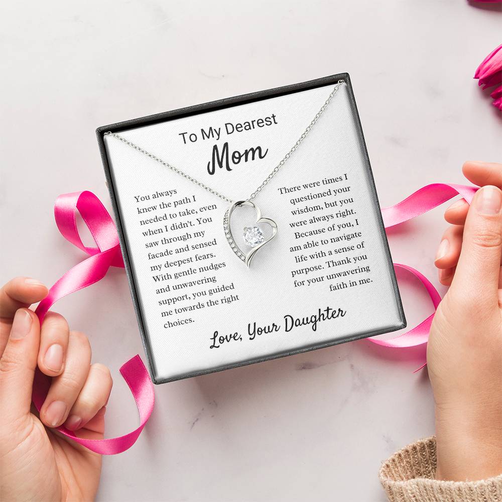 To My Dearest Mom - Your Unwavering Faith