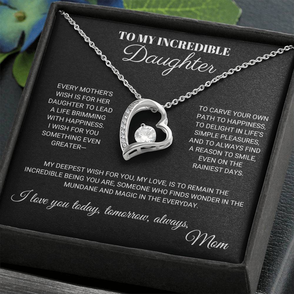 To My Incredible Daughter - Carve Your Own Path to Happiness