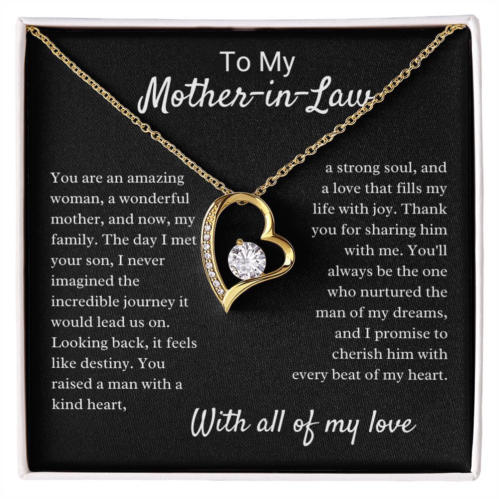 To My Mother-in-Law - Looking Back, It Feels Like Destiny
